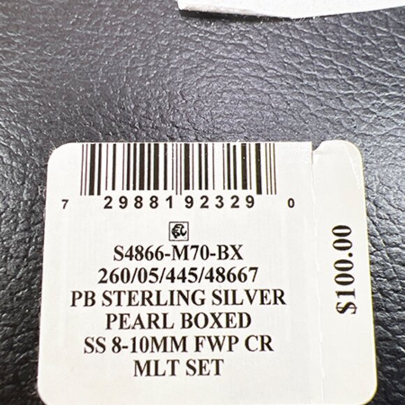 Giani Bernini 2-Pc. Freshwater Pearl Bracelet & Crystal Earrings Set NIB - Picture 4 of 4